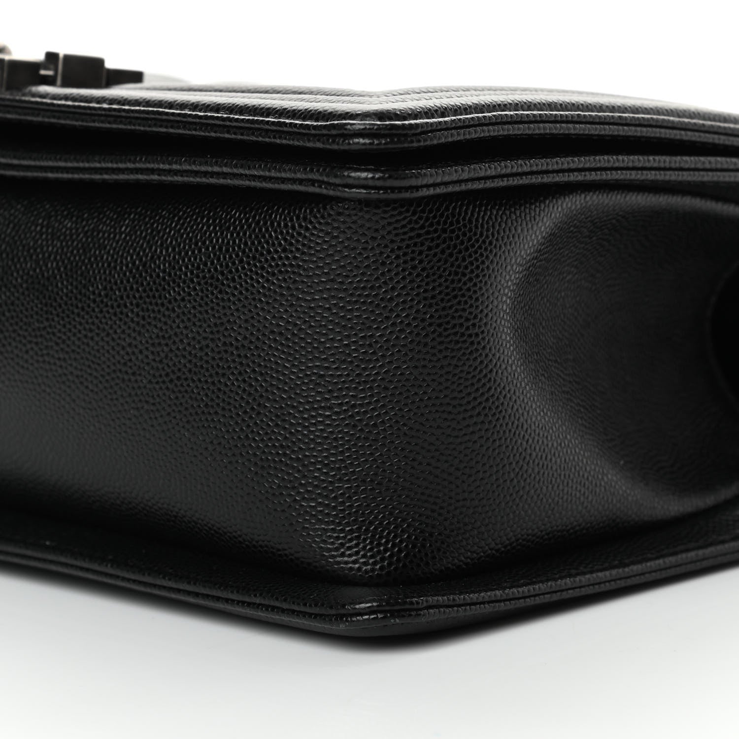 Chanel Caviar Quilted Medium Boy Flap Black 10 of 12