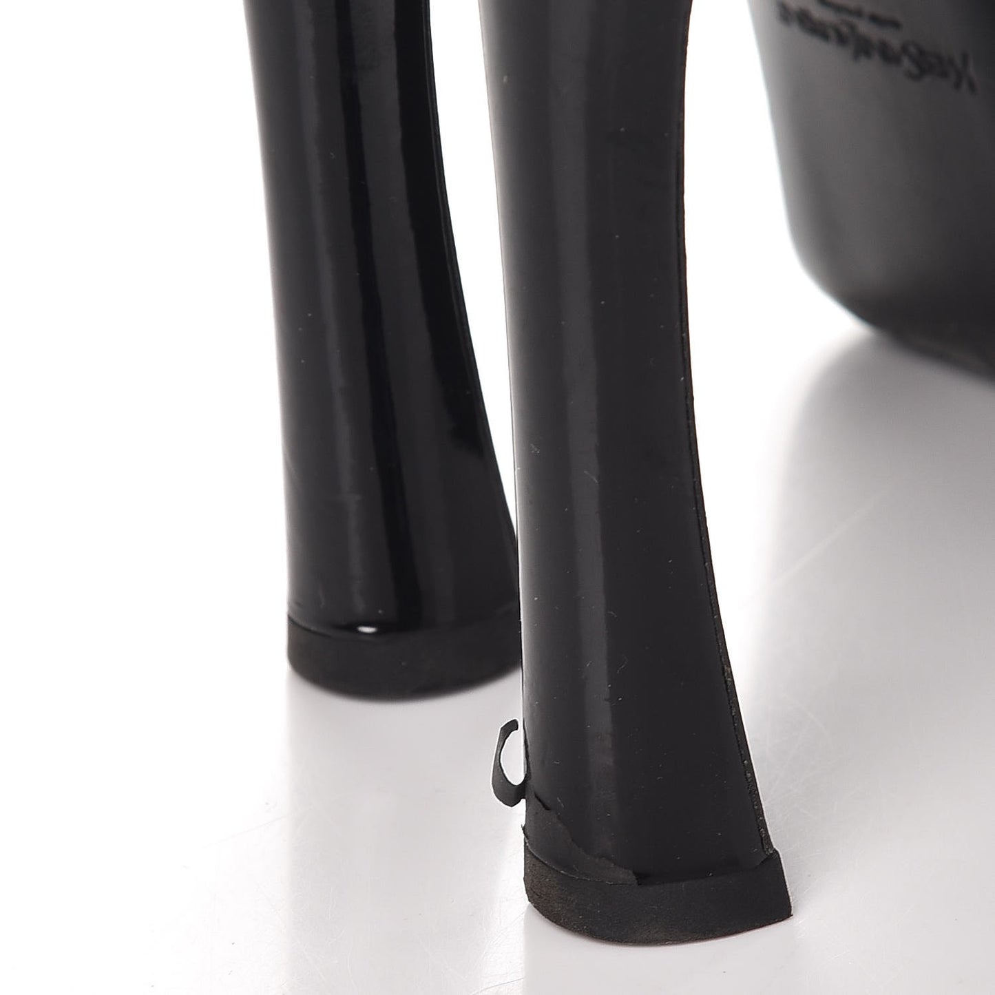 Patent Gisele 80 Platform Pumps 37 Black