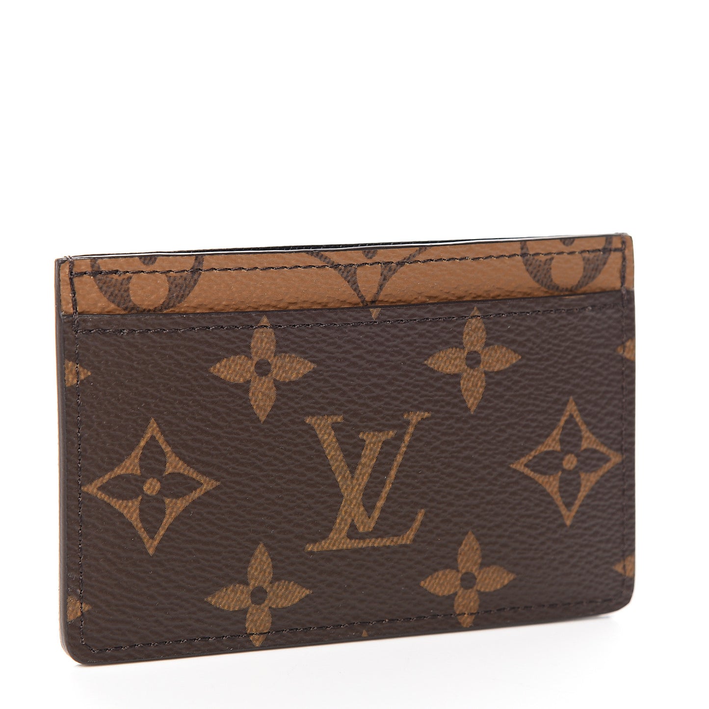 Reverse Monogram Card Holder
