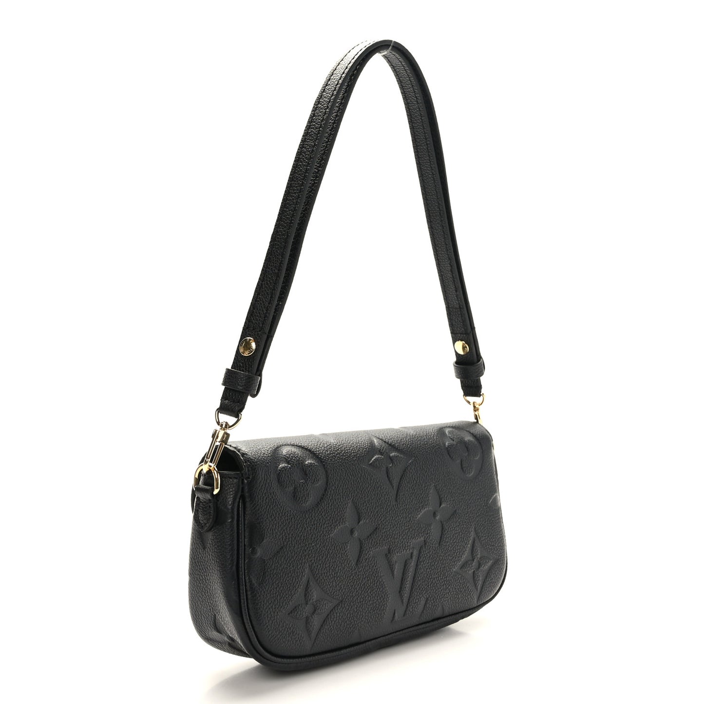 Empreinte Monogram Giant Ivy Wallet On Chain Black