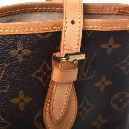 Louis Vuitton Monogram Petit Bucket 23 27 of 36