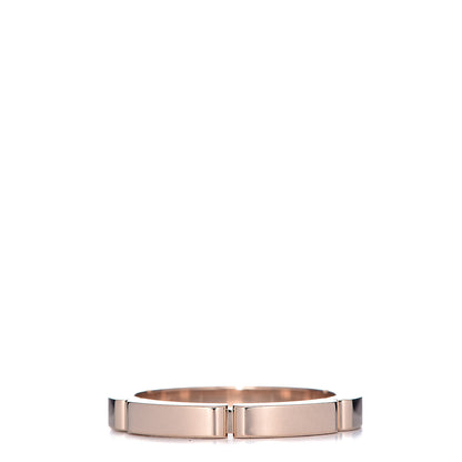 Cartier 18K Pink Gold Diamond Maillon Panthere Wedding Band Ring 49 4.75 3 of 6