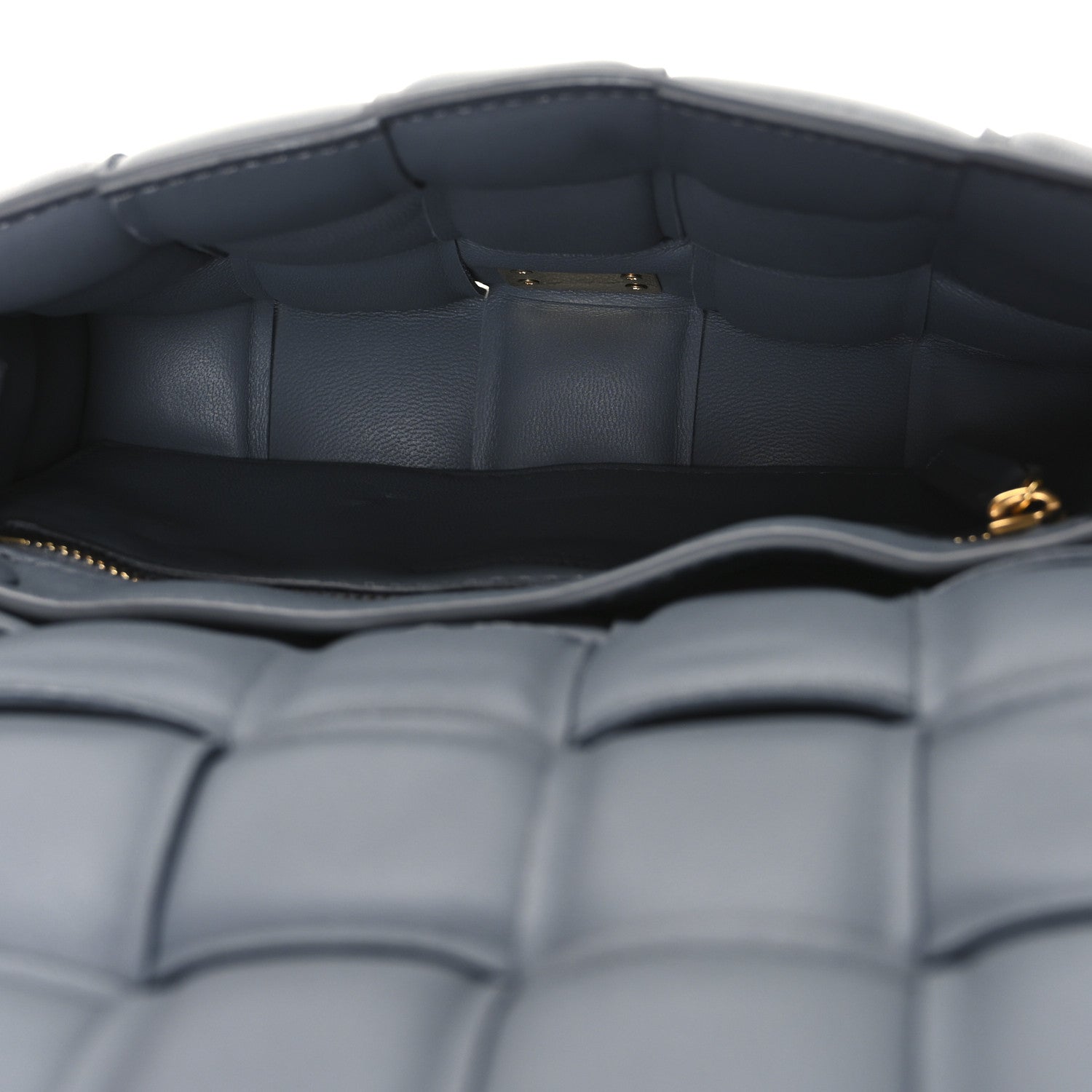Bottega Veneta Nappa Maxi Intreccio Small Padded Cassette Crossbody Thunder 5 of 11