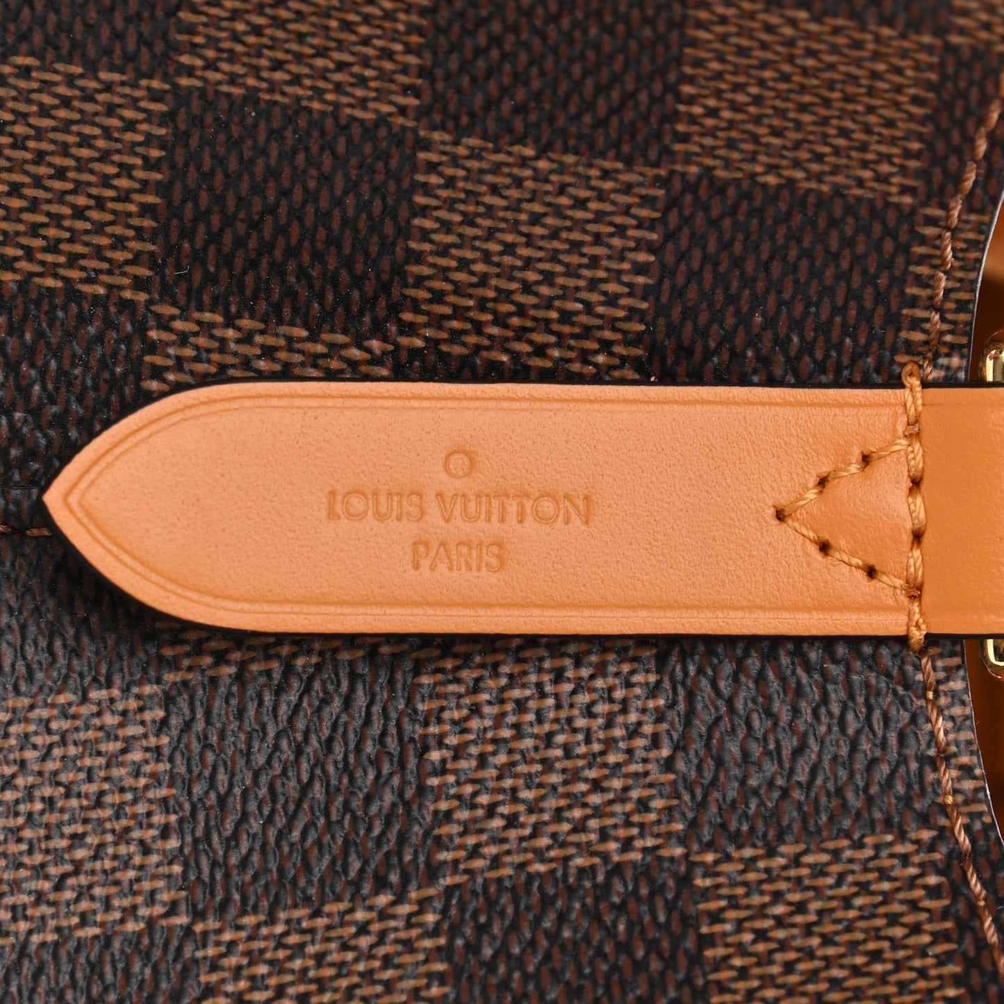 Damier Ebene Neonoe MM Safran