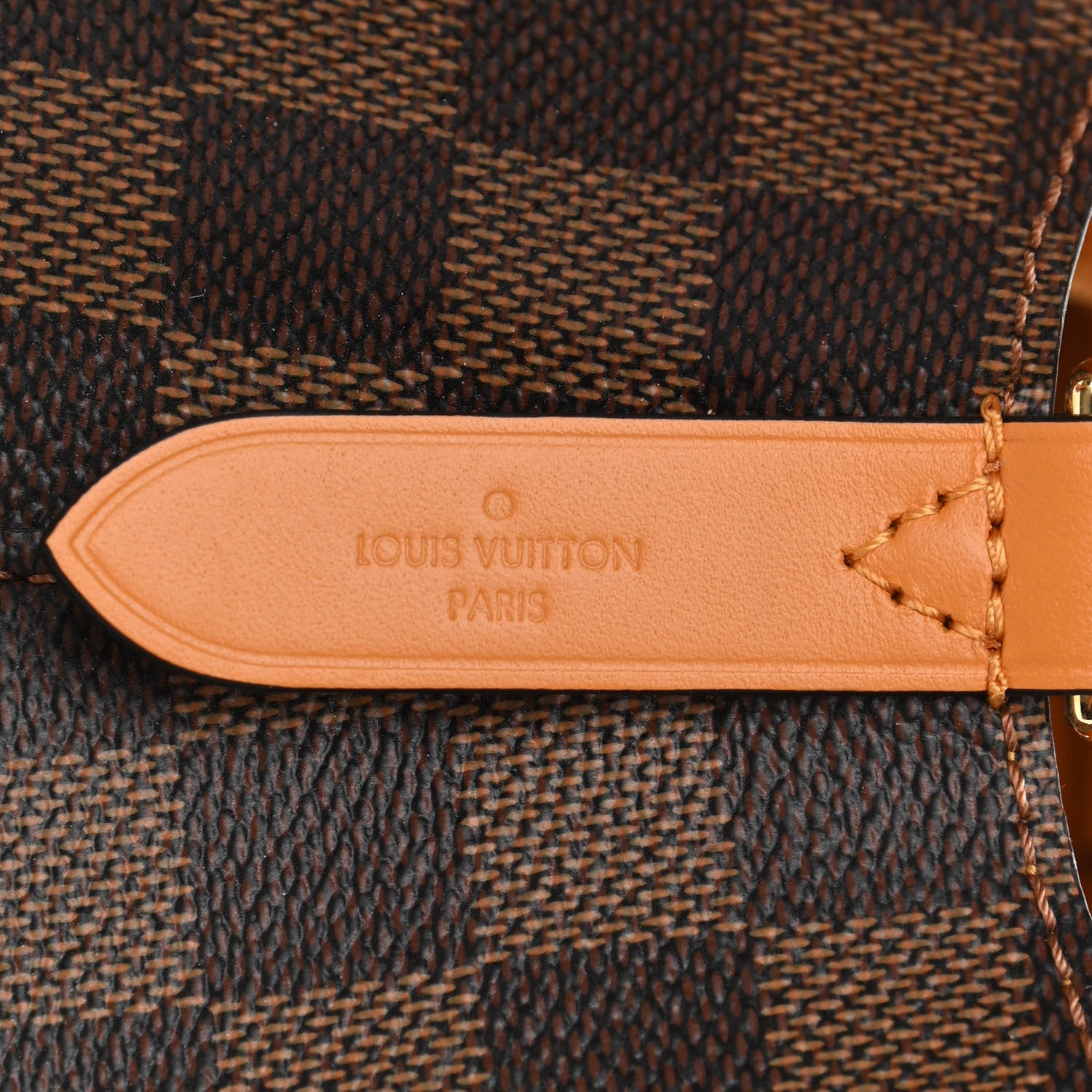 Louis Vuitton Damier Ebene Neonoe MM Safran 6 of 11