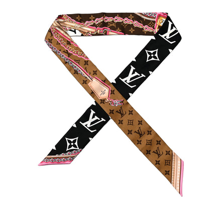 Louis Vuitton Silk Ultimate Monogram BB Bandeau Black 1 of 5
