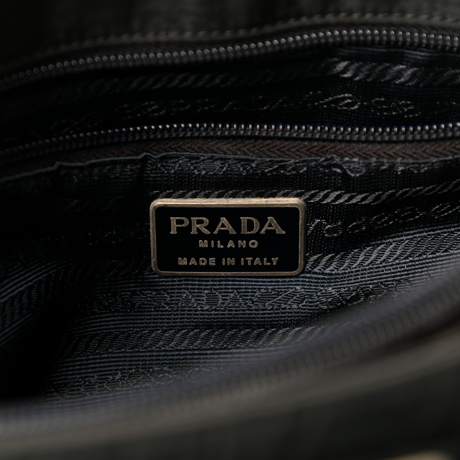 Prada Tessuto Nylon Tote Black 7 of 10