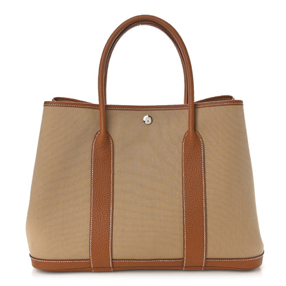 Hermes Toile Negonda Garden Party 36 MM Trench Gold 1 of 8