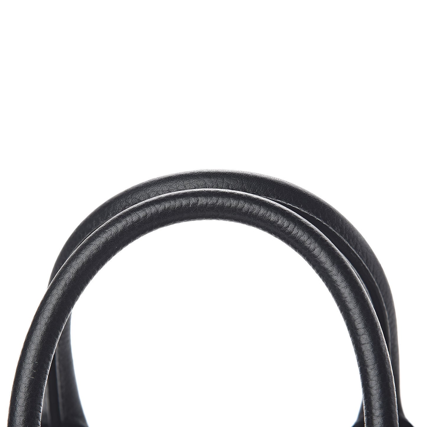 Grained Calfskin Mini Neo Executive Shopper Tote Black