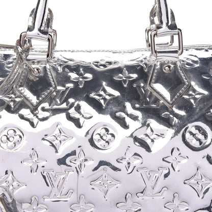 Louis Vuitton Monogram Miroir Speedy 30 Silver 8 of 25