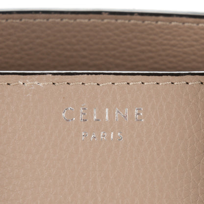 Celine Drummed Calfskin Micro Luggage Dune 6 of 10