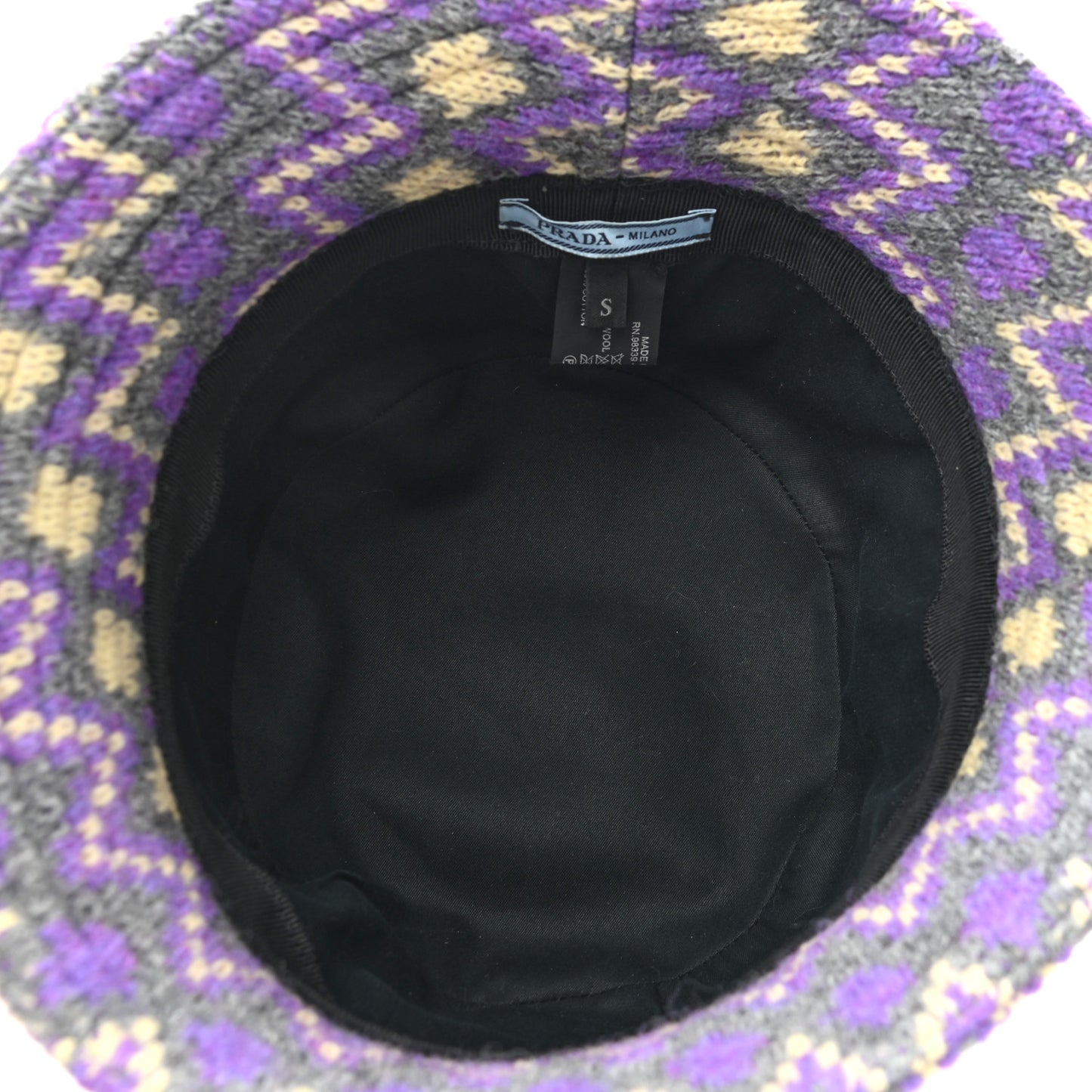 Shetland Chevron Racing Logo Womens Bucket Hat S Grigio