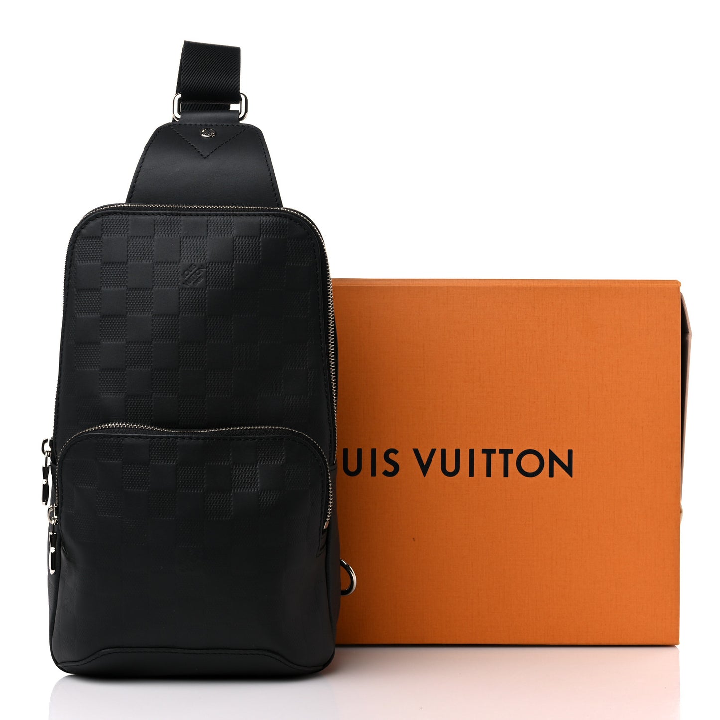 Damier Infini Avenue Sling Bag Onyx