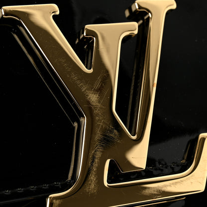 Louis Vuitton Patent Louise Clutch Black 7 of 7