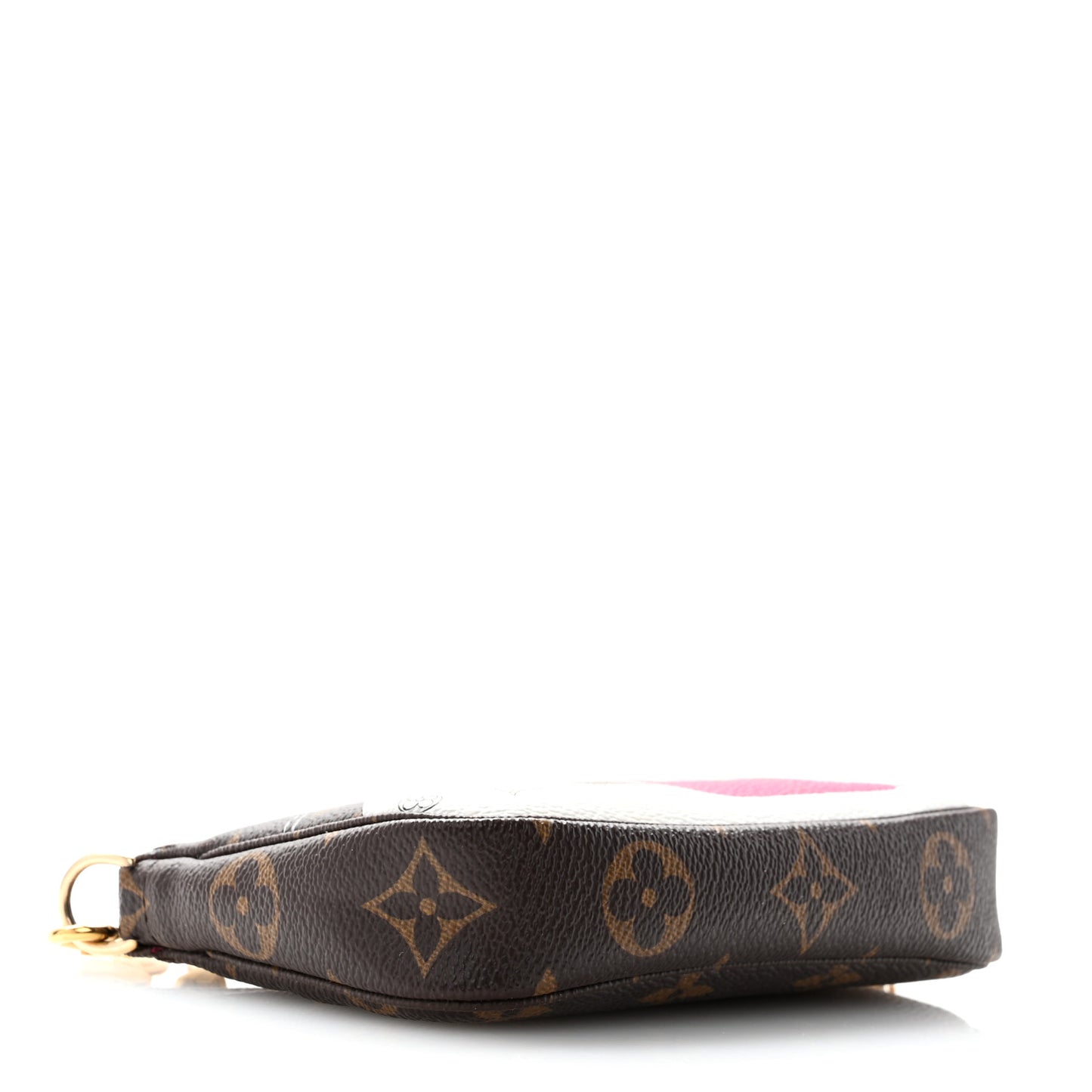 Monogram 2019 Christmas Animation Mini Courchevel Pochette Accessories Fuchsia