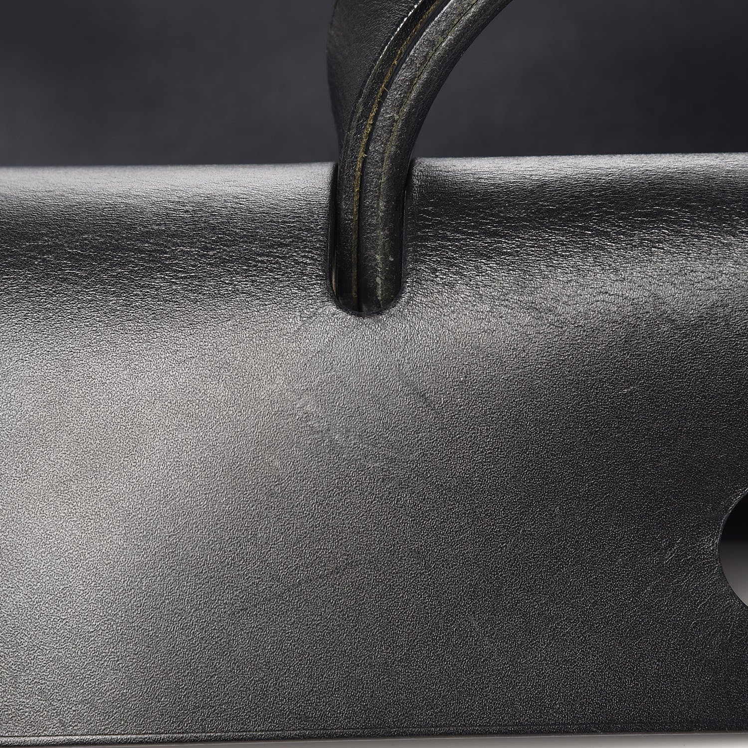 Hermes Toile Vache Calfskin Herbag 40 GM Black 11 of 18