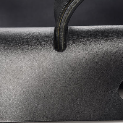 Hermes Toile Vache Calfskin Herbag 40 GM Black 11 of 18
