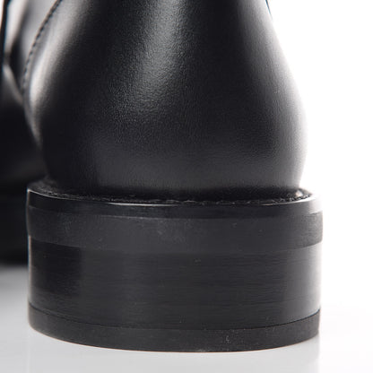 Louis Vuitton Calfskin Wonderland Ranger Boots 36 Black 10 of 11