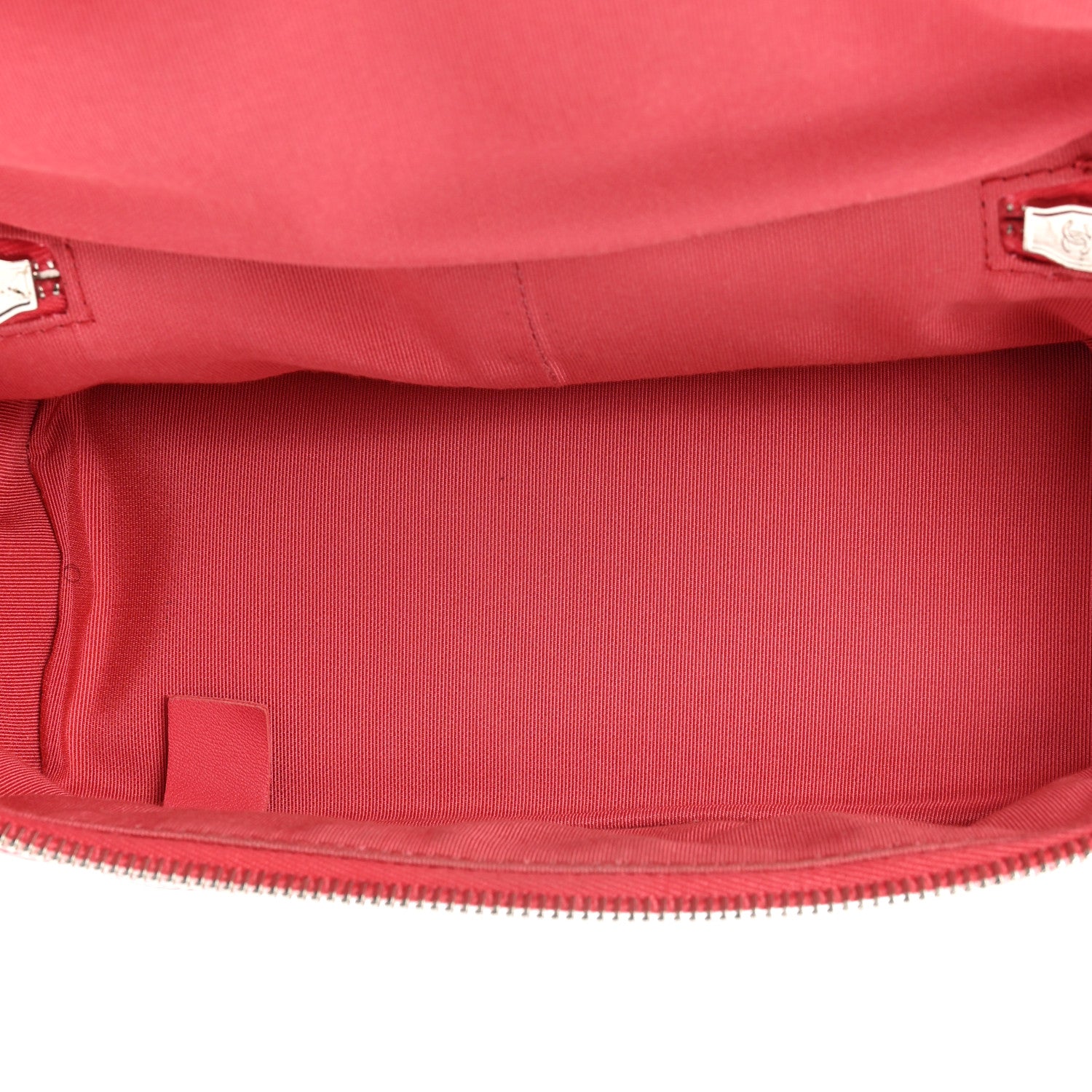 Chanel Crumpled Calfskin PVC Quilted Flap Pink 5 of 20