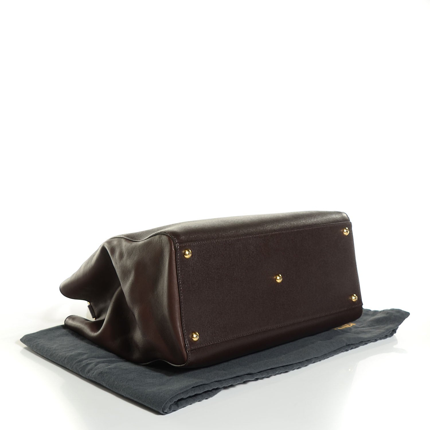 Fendi Vitello Elite Medium 2Jours Tote 5 of 10