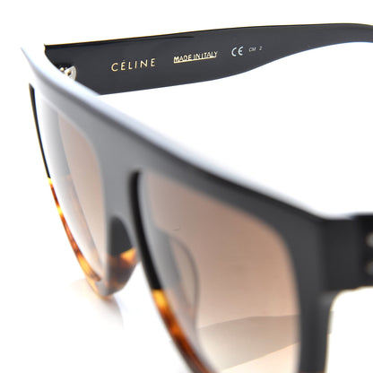 Celine Shadow Sunglasses CL 41026/S Black Havana 6 of 7