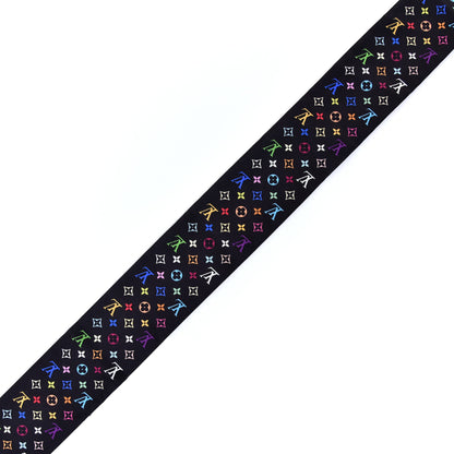 Louis Vuitton Silk Monogram Multicolor Bandeau Black 3 of 3