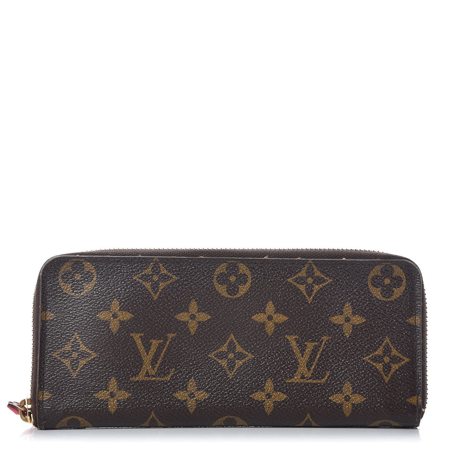 Monogram Clemence Wallet Hot Pink