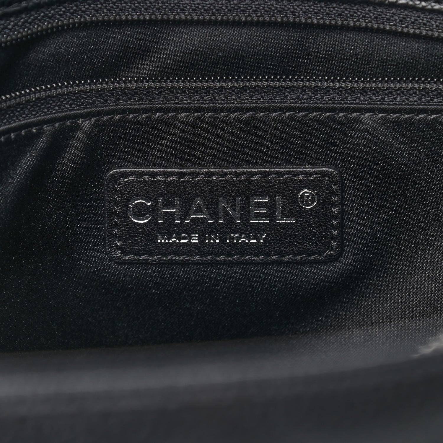 Chanel Caviar Quilted Grand Shopping Tote GST Black 6 of 10