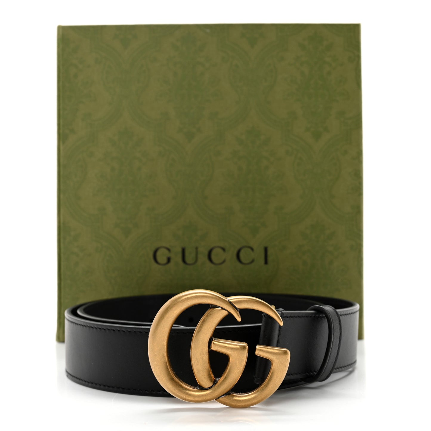 Calfskin Double G 30mm Belt 75 30 Black