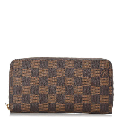 Louis Vuitton Damier Ebene Zippy Wallet 1 of 8