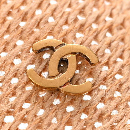 Chanel Fabric Camellia Flower Brooch Beige 3 of 4
