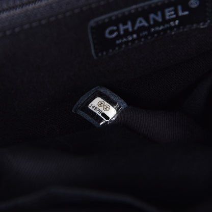 Chanel Metallic Caviar Half Moon Large Flap Bronze 6 of 8