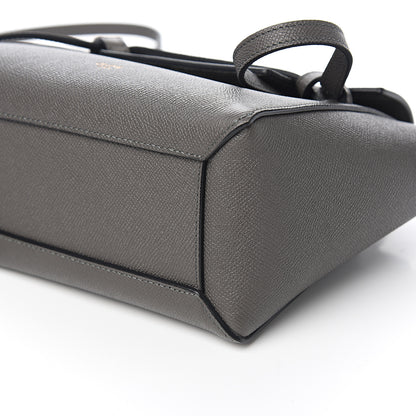 Celine Grained Calfskin Nano Belt Bag Grey 8 of 8