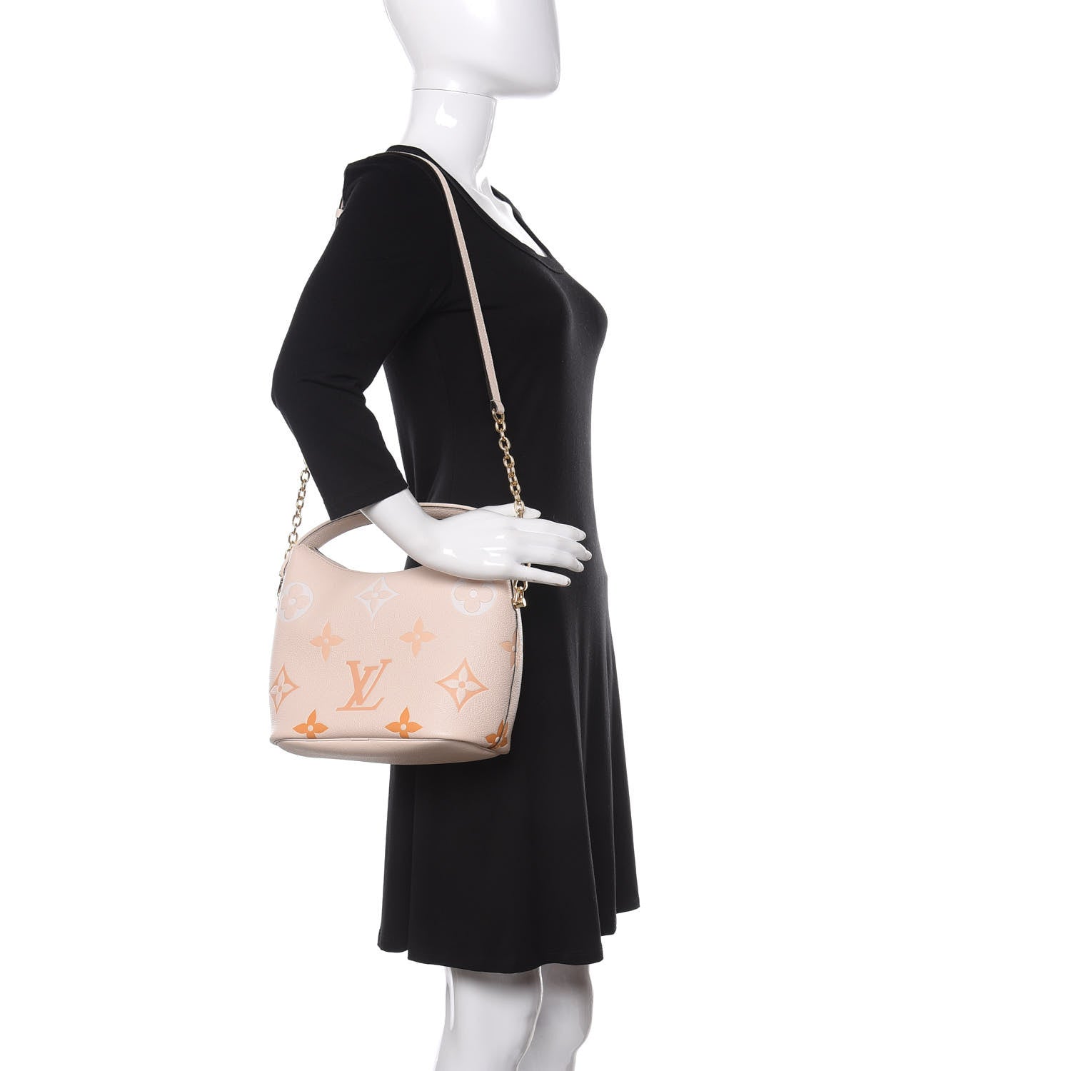 Louis Vuitton Empreinte Monogram Giant By The Pool Marshmallow Hobo Cream Saffron 2 of 10
