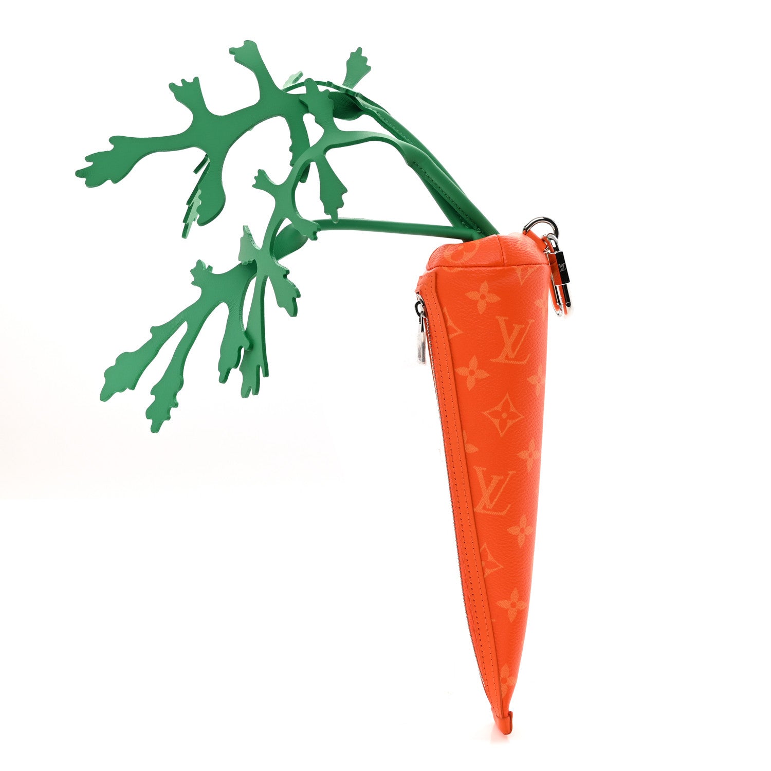 Louis Vuitton Monogram Carrot Pouch Orange 3 of 6