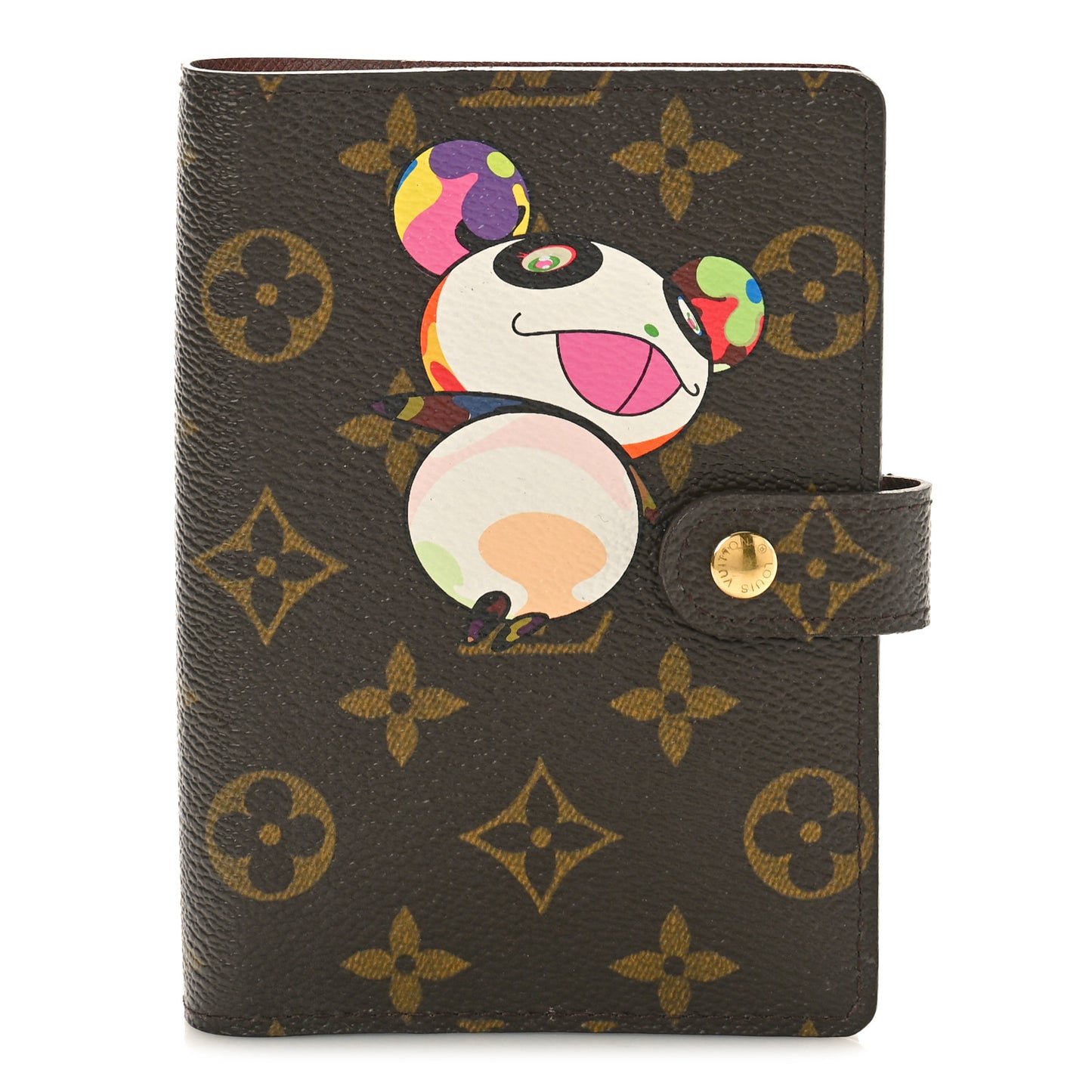 Monogram Panda Small Ring Agenda Cover