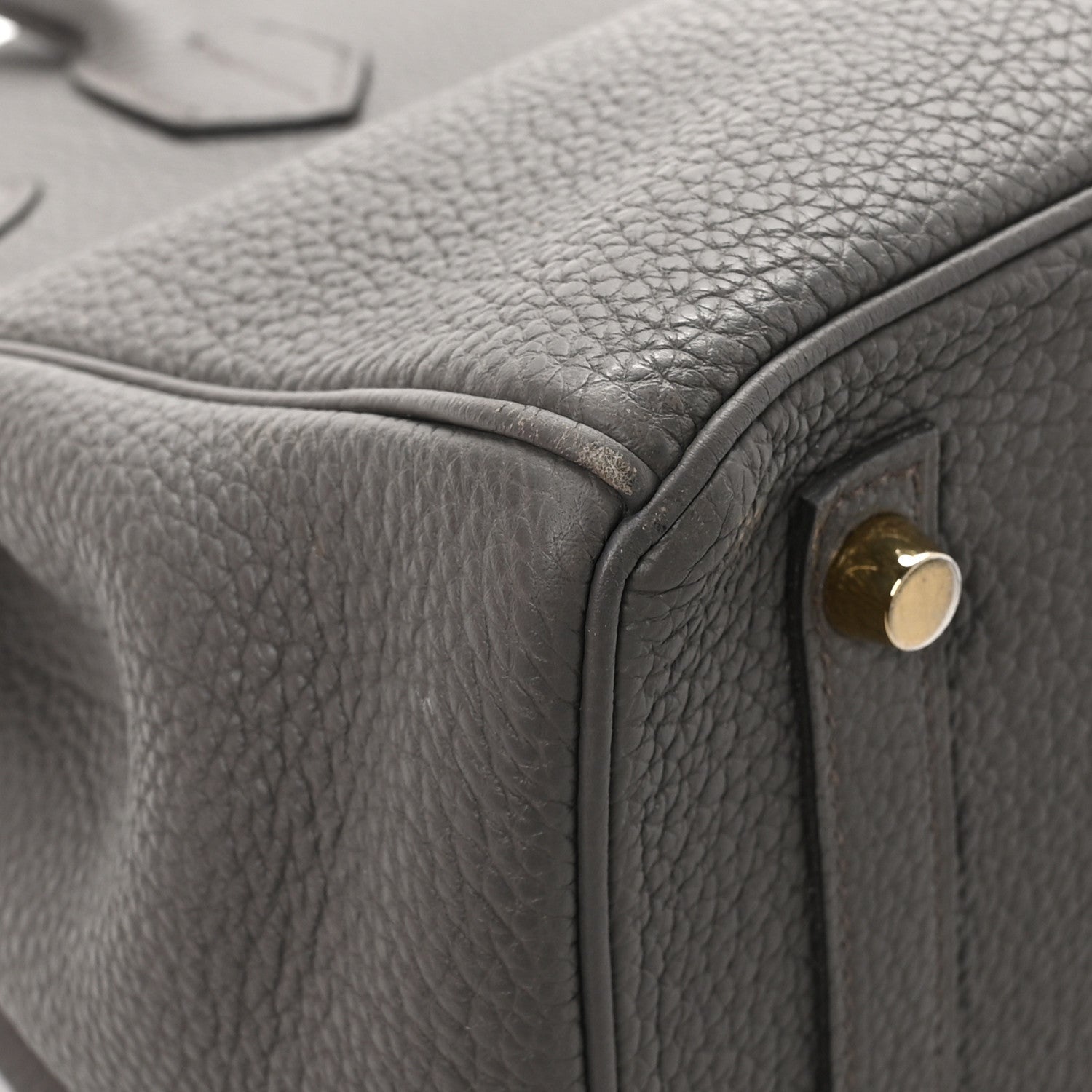 Hermes Togo Birkin 30 Etain 11 of 14