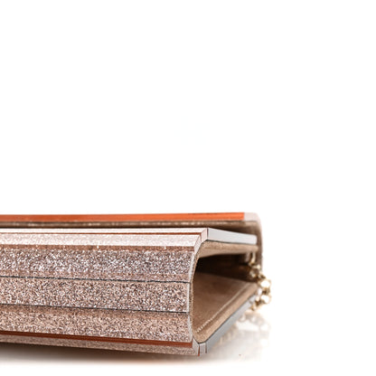 Jimmy Choo Acrylic Glitter Candy Clutch Ballet Pink 9 of 9