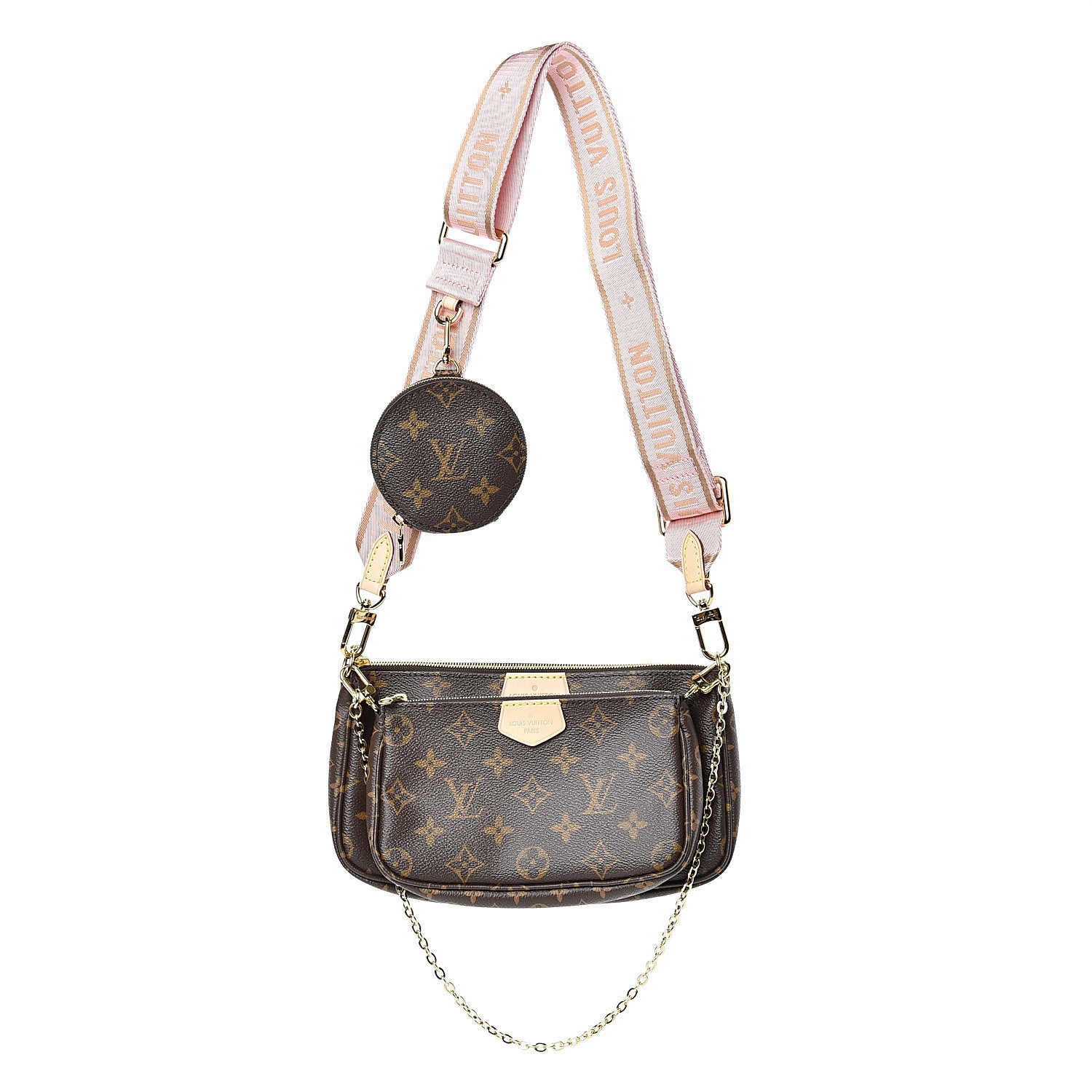 Louis Vuitton Monogram Multi Pochette Accessories Rose Clair 1 of 12
