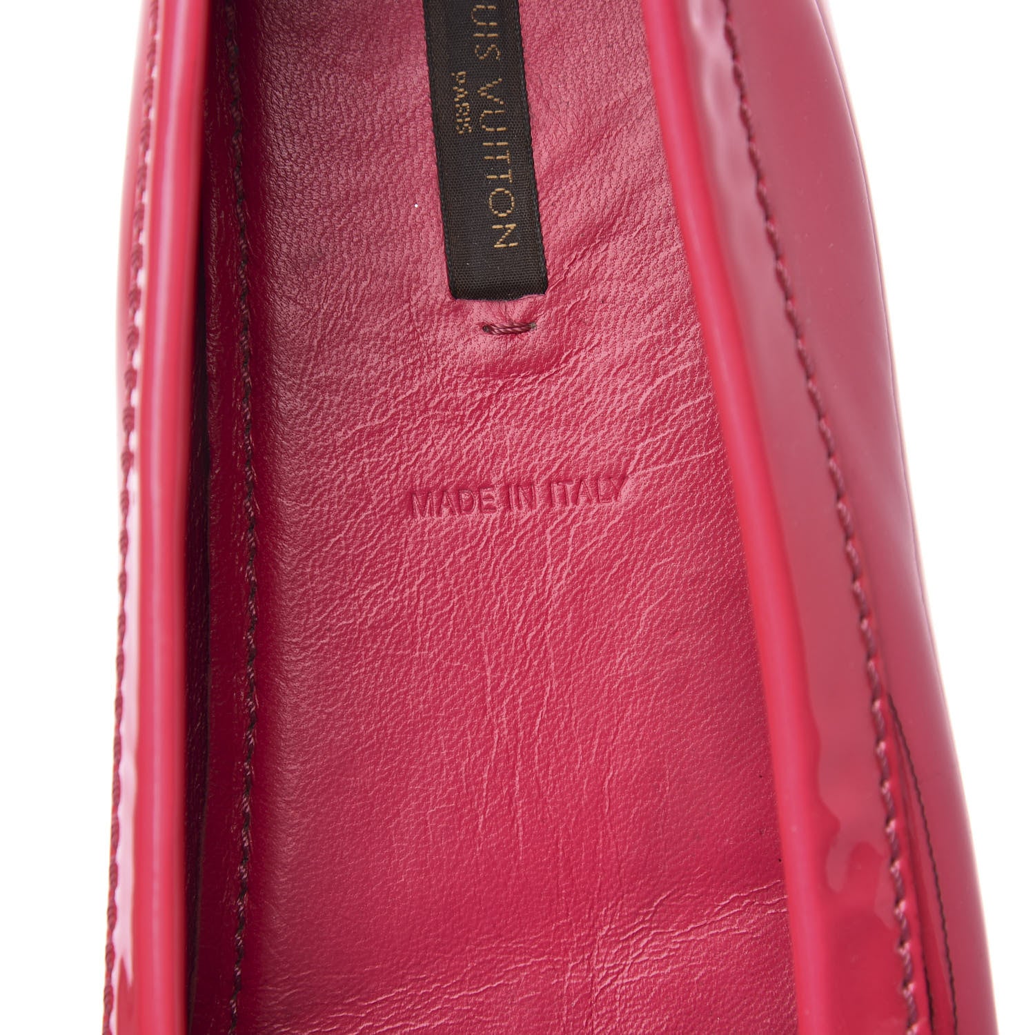 Louis Vuitton Patent Calfskin Oxford Loafers 39.5 Rose Indien 8 of 8