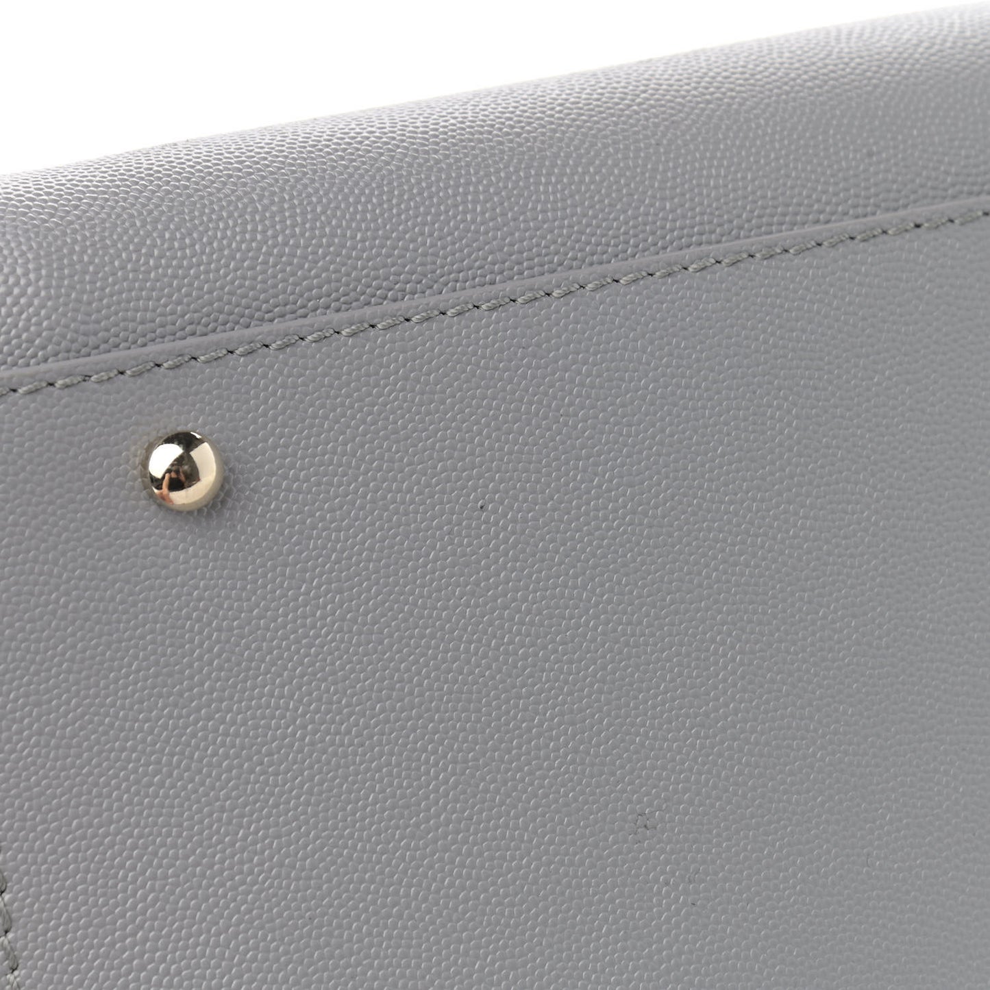 Caviar Studded Small Deauville Tote Grey