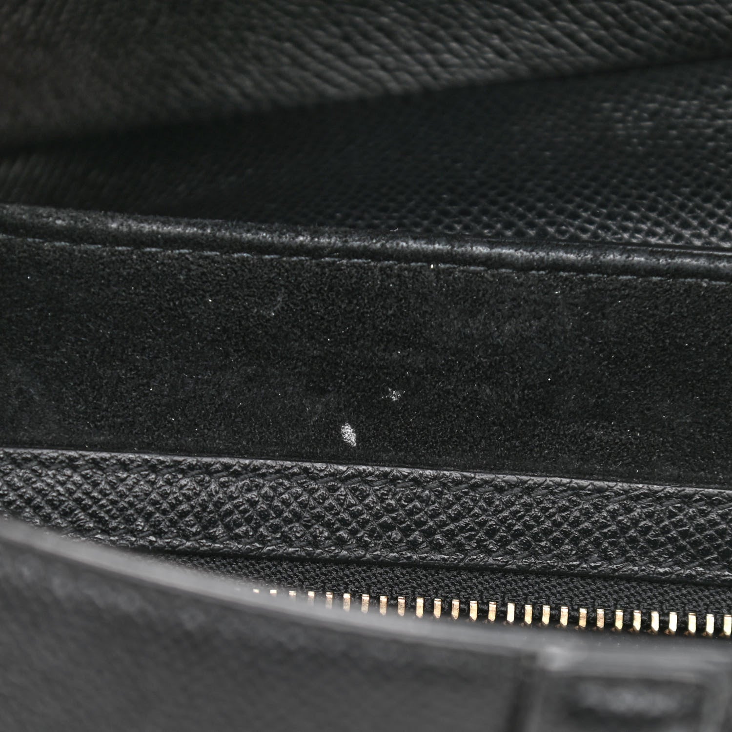 Christian Dior Grained Calfskin Saddle Bag Black 10 of 10