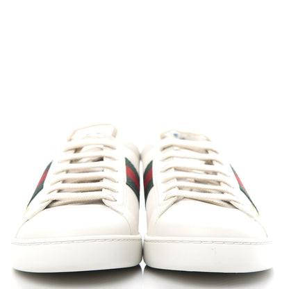 Gucci X SEGA Calfskin Ayers Web Guccy Womens Ace Sneakers 37.5 White 2 of 11