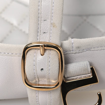 Chanel Lambskin Mary Jane Flats 39 White 12 of 14