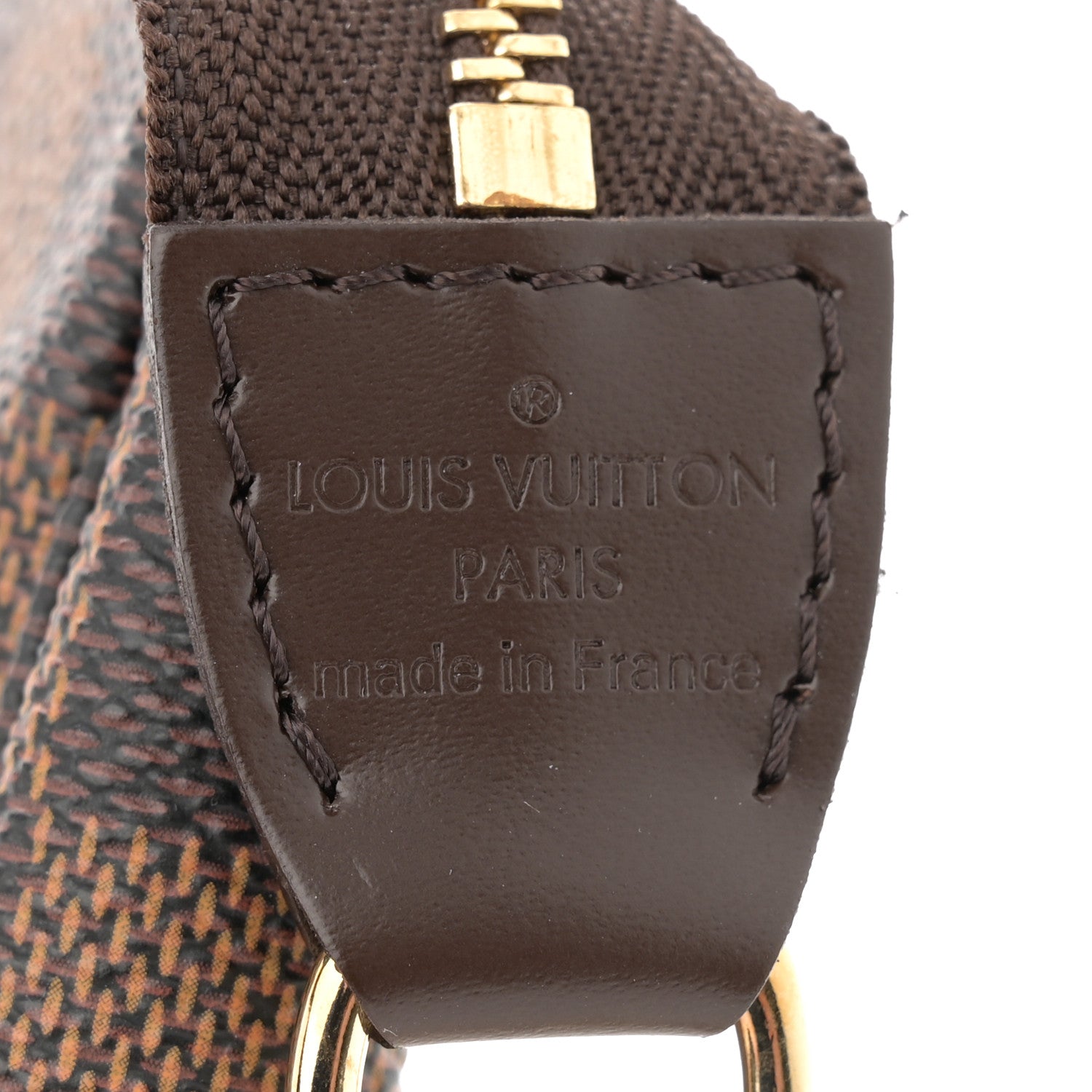 Louis Vuitton Damier Ebene Mini Pochette Accessories 6 of 10