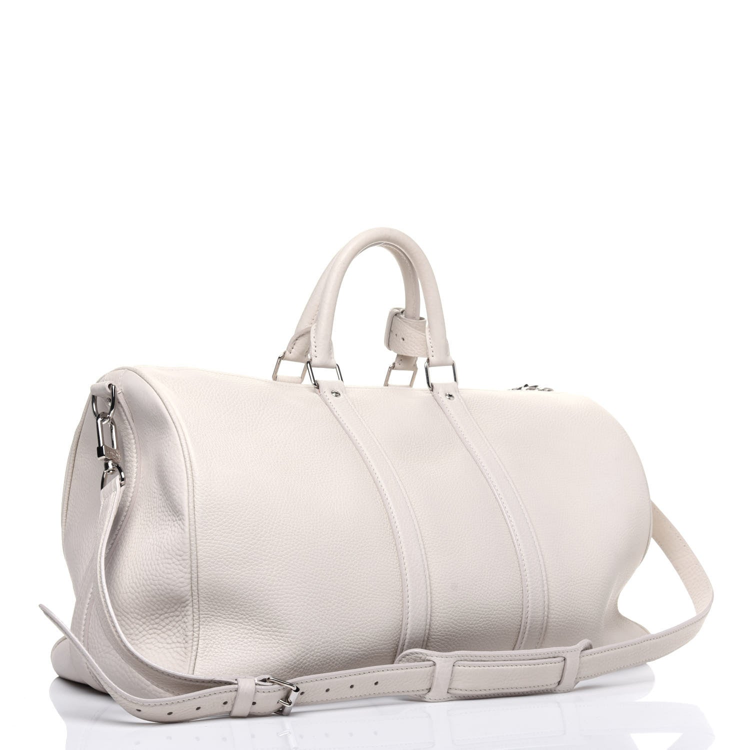 Louis Vuitton Naxos Keepall 45 White 2 of 19