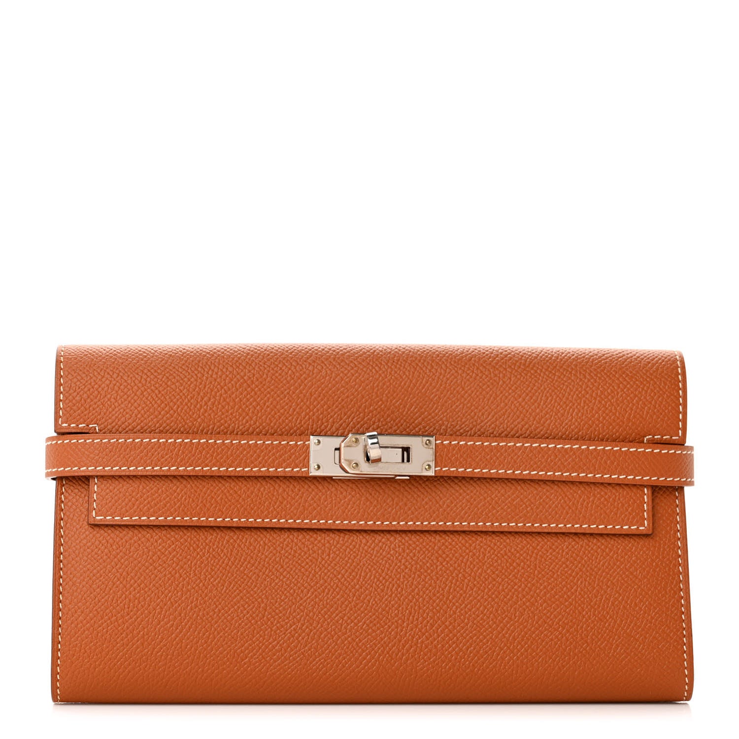 Hermes Epsom Kelly Longue Wallet Gold 1 of 11