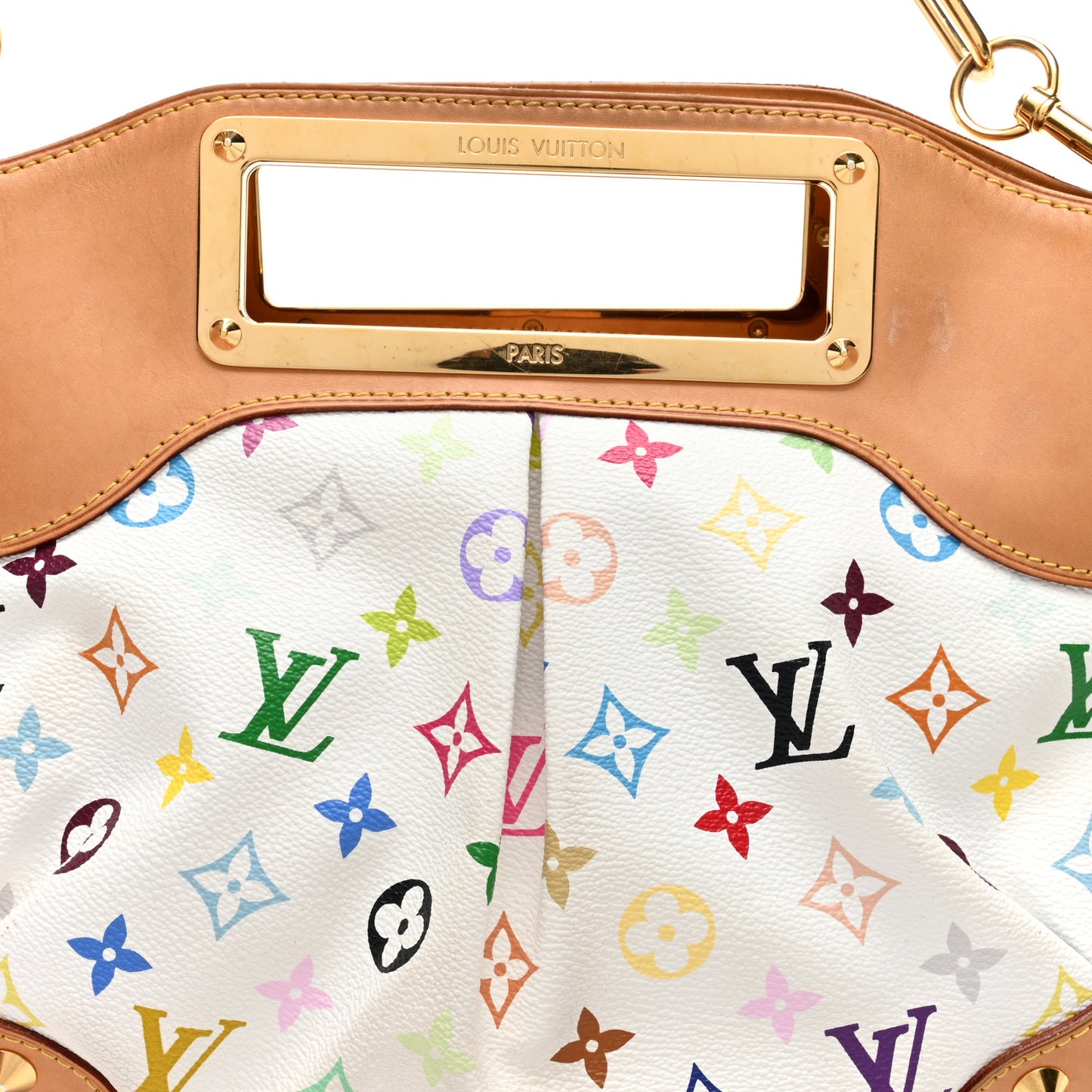 Monogram Multicolor Judy MM White