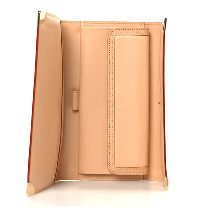 Louis Vuitton Monogram Cherry Blossom Porte Tresor International Wallet Brown 5 of 7