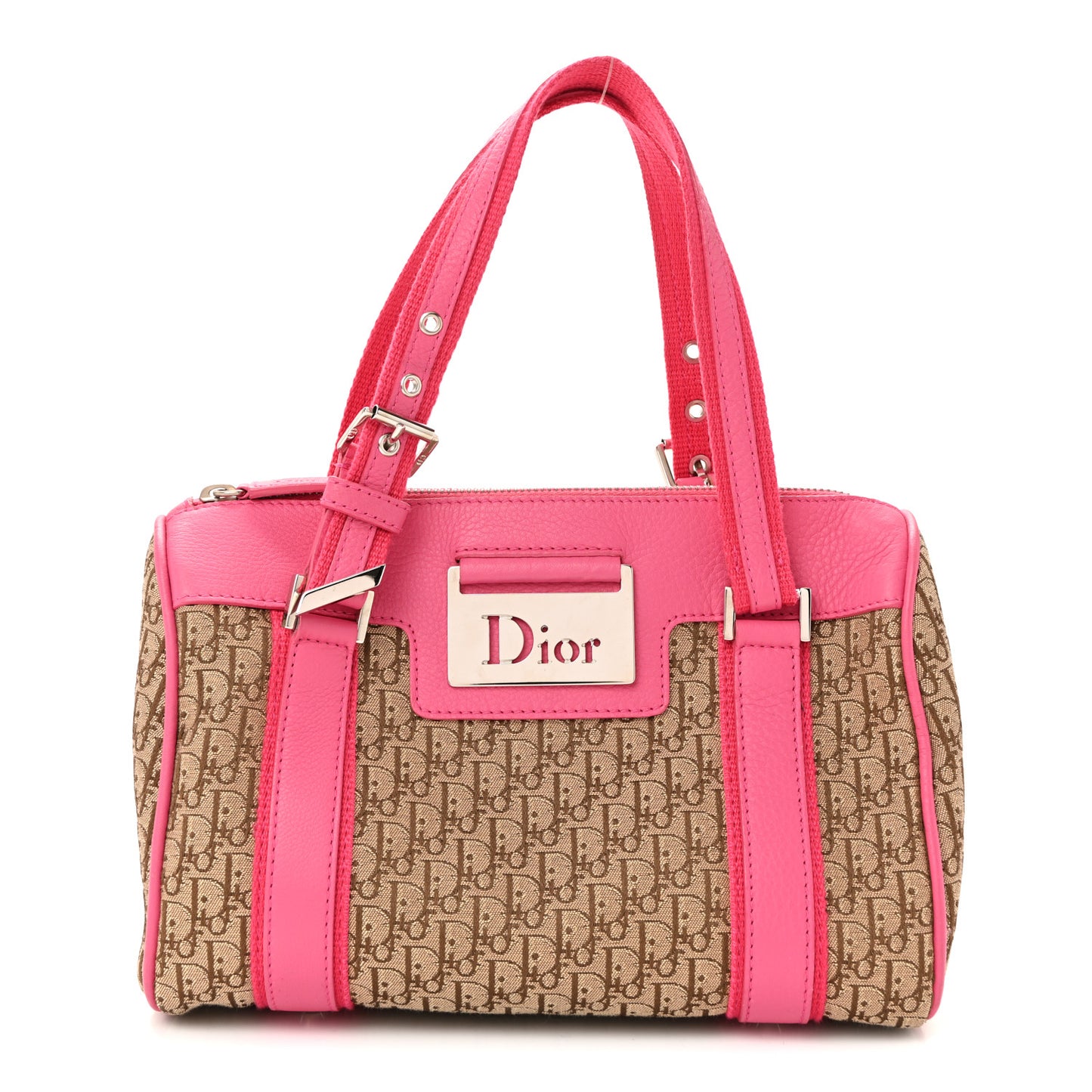 Monogram Street Chic Boston Pink Beige